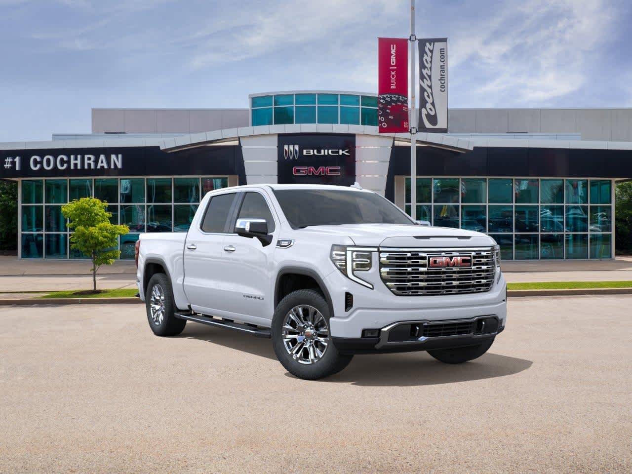 New 2026 Glacier White Tricoat GMC Denali image 1