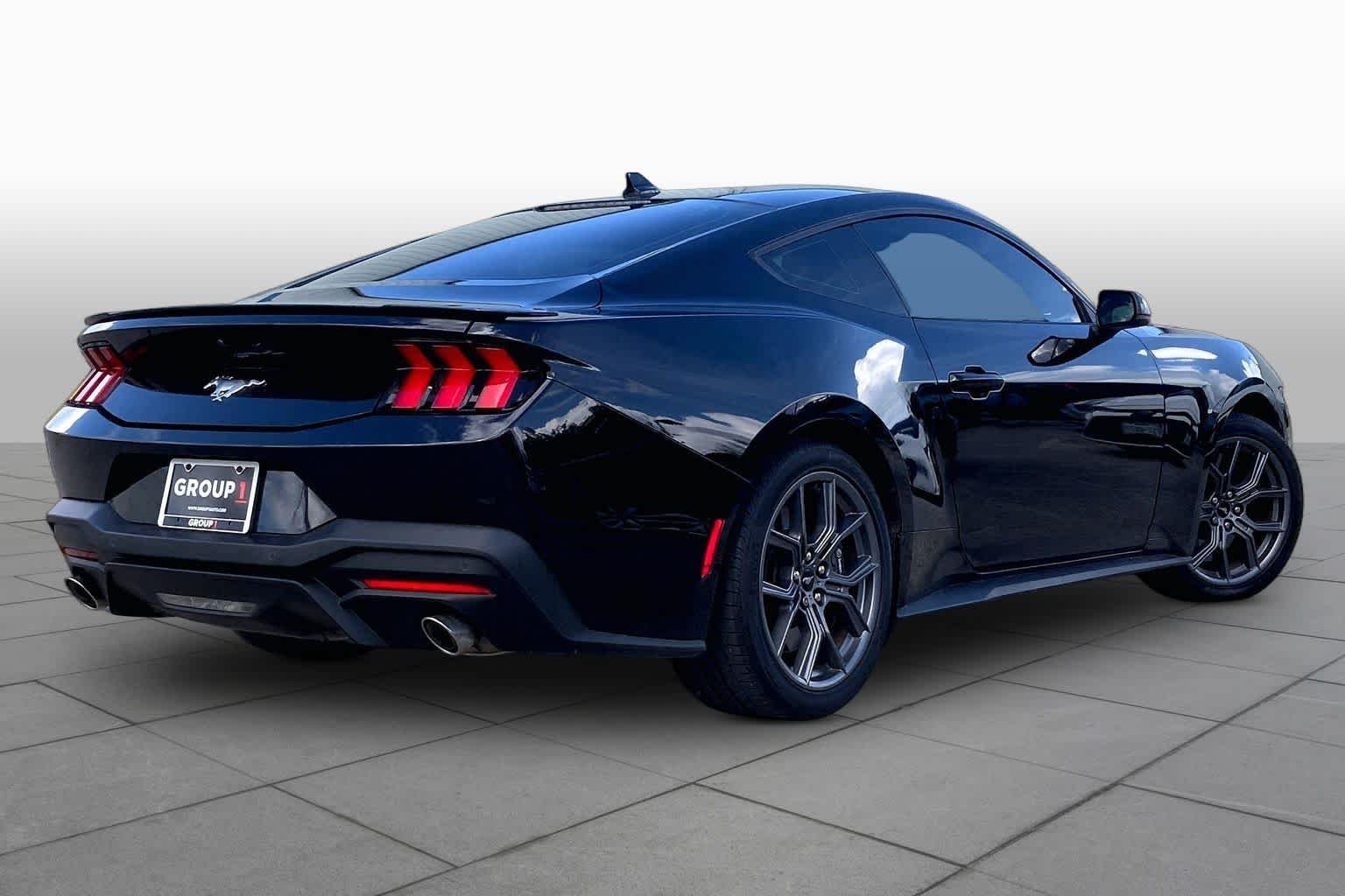 Used 2024 Shadow Black Ford EcoBoost Premium image 12