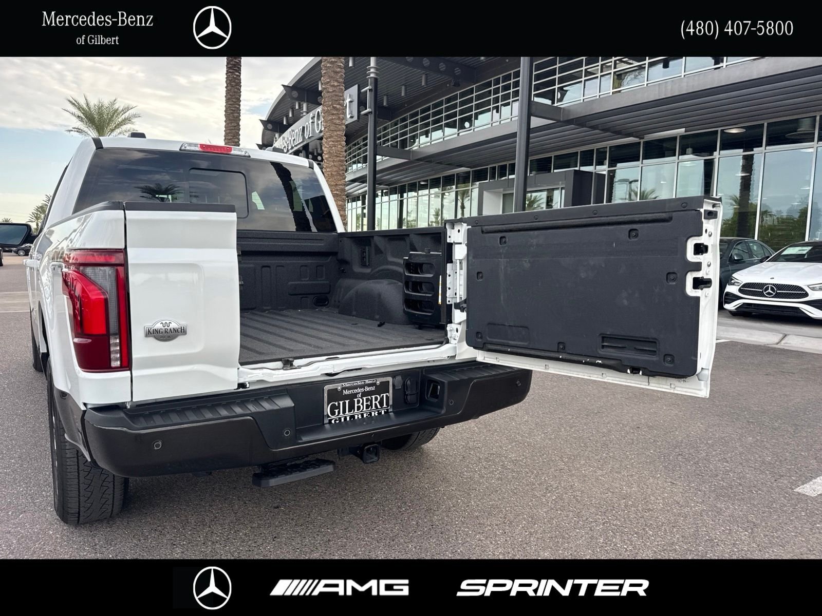 Used 2024 White Ford King Ranch image 7