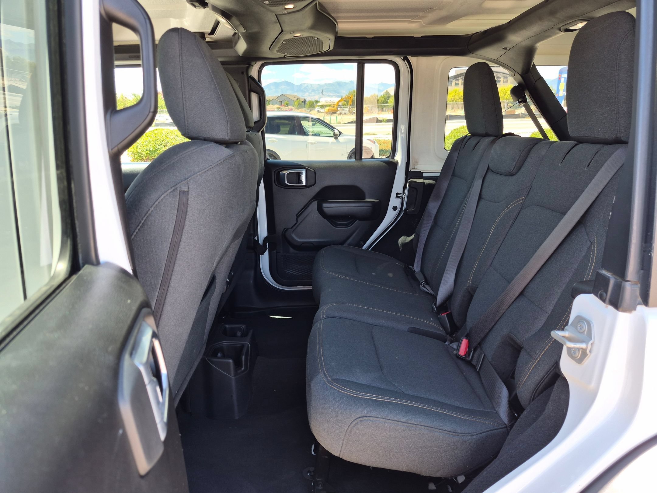 Used 2024 Bright White Clearcoat Jeep Sport S image 26