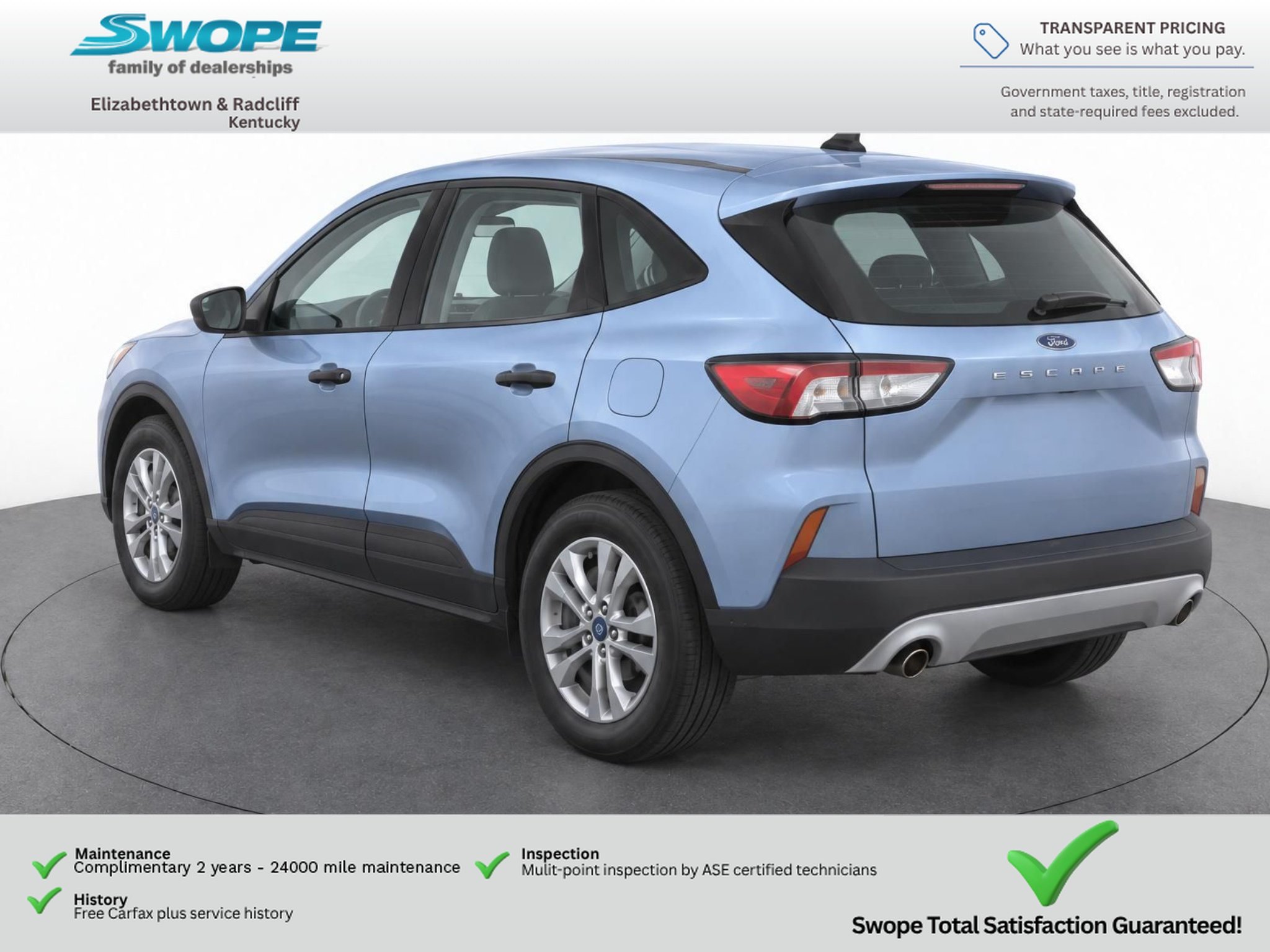 Used 2022 Iced Blue Silver Metallic Ford S image 7
