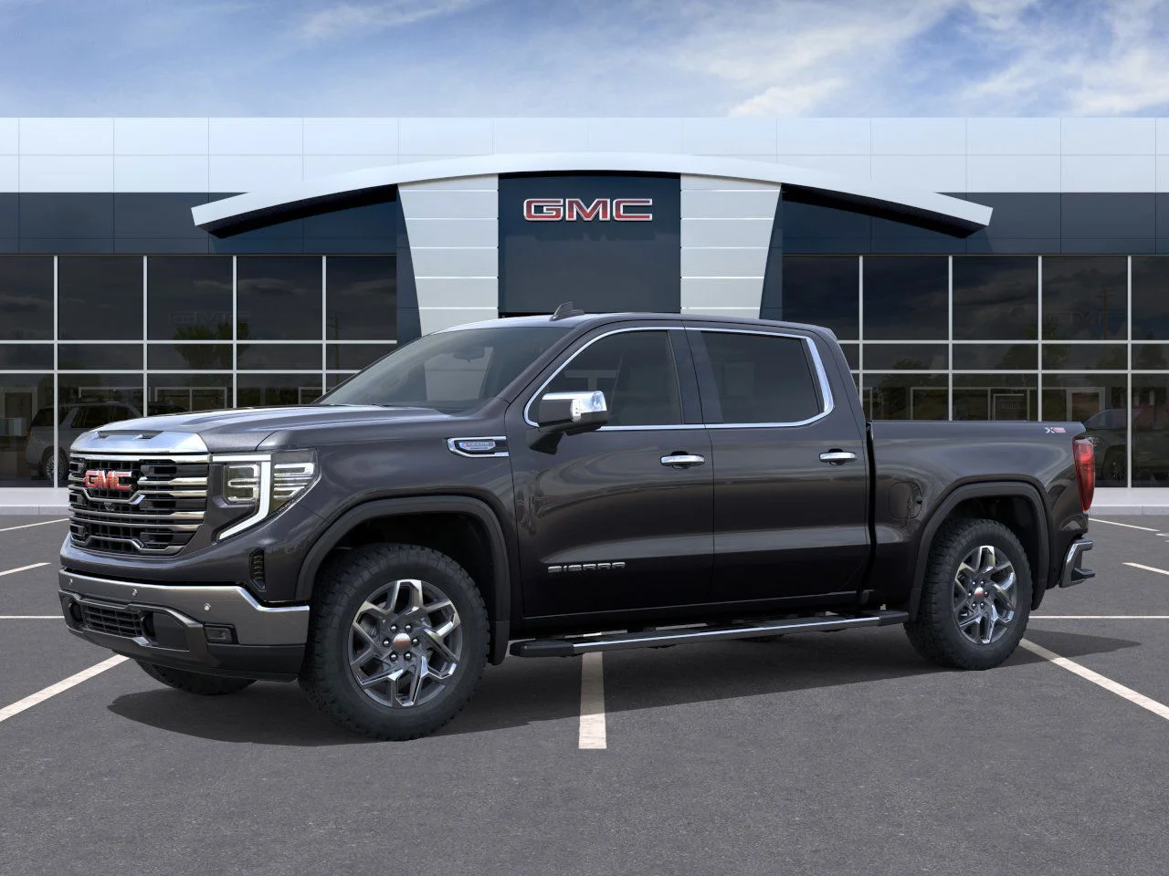 New 2026 Titanium Rush Metallic GMC SLT image 22