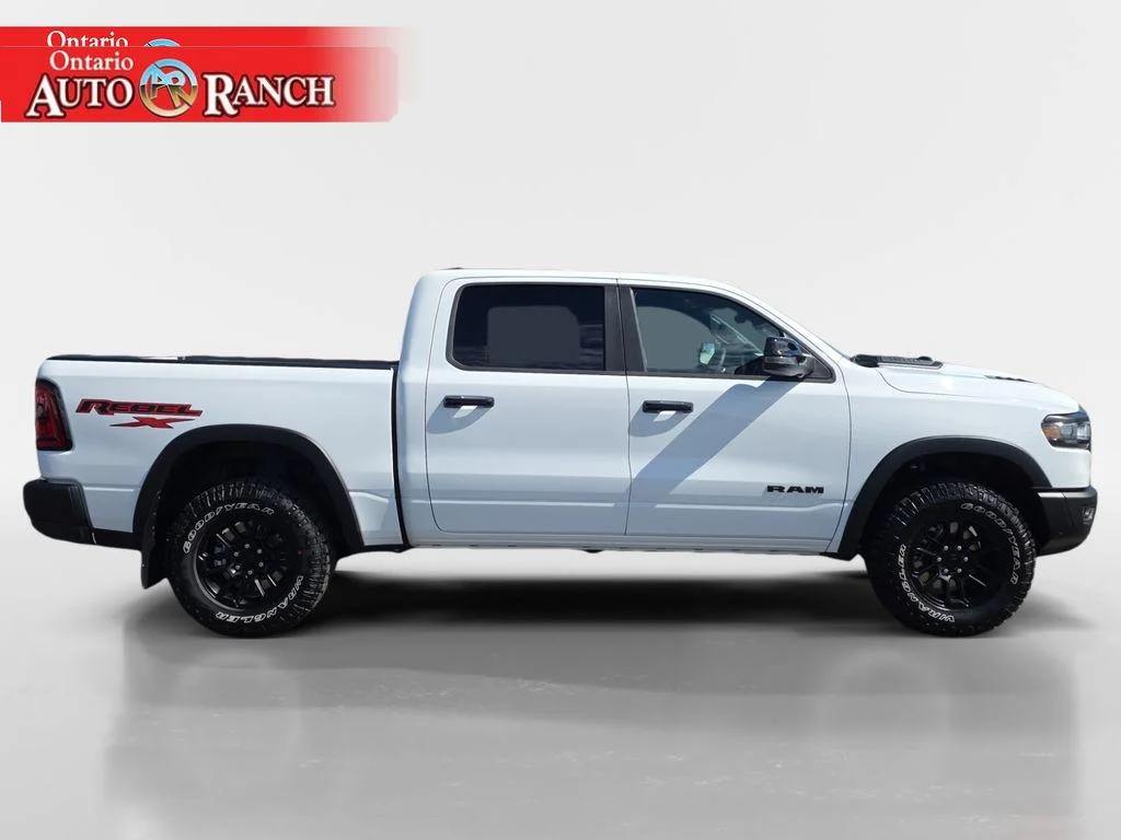 New 2026 Bright White Clearcoat Ram Rebel image 6