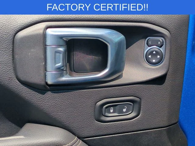 Used 2021 Blue Jeep Unlimited Sahara 4xe image 13