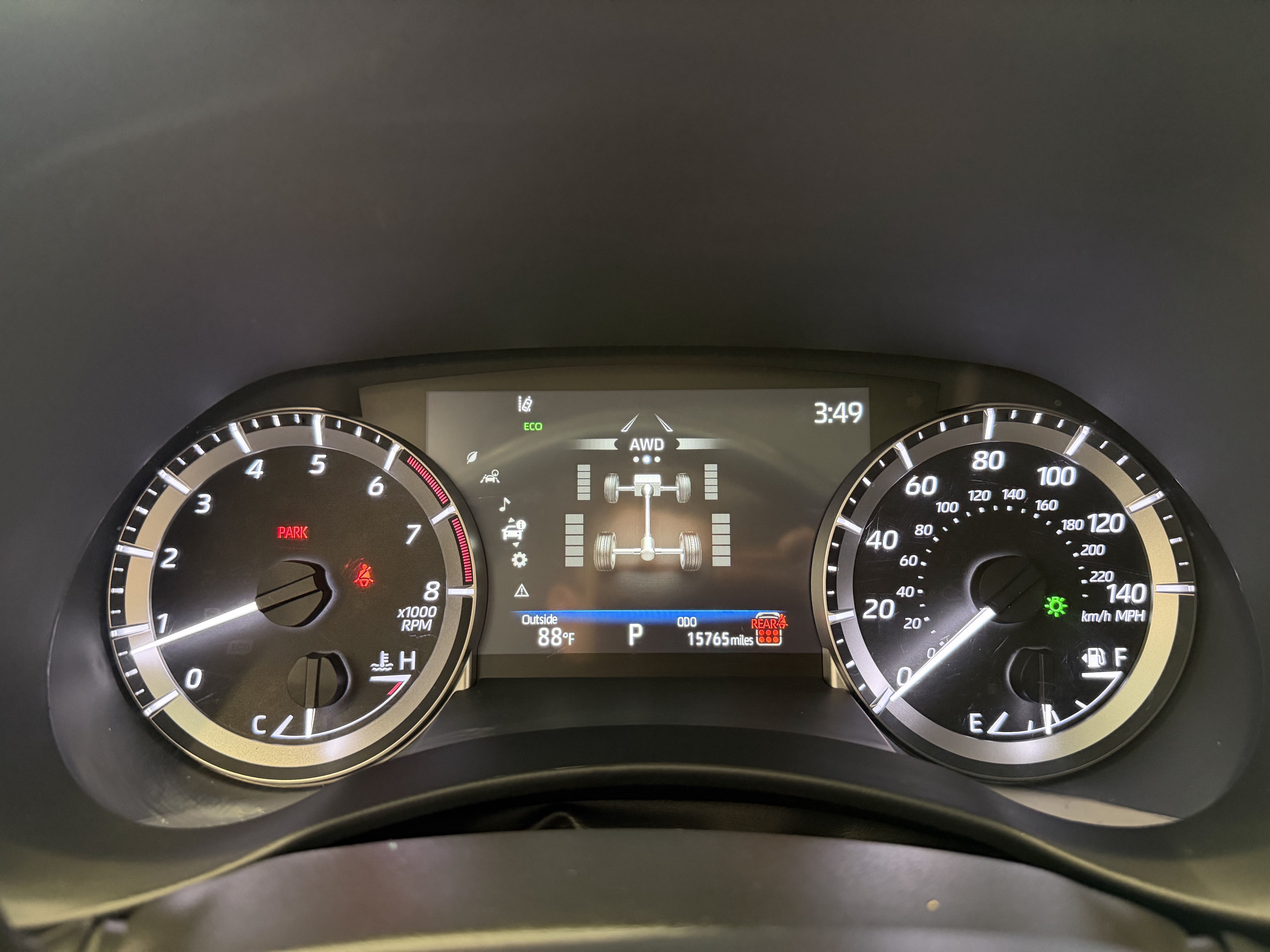Certified Used 2025 RUBY FLARE RED Toyota XLE image 13