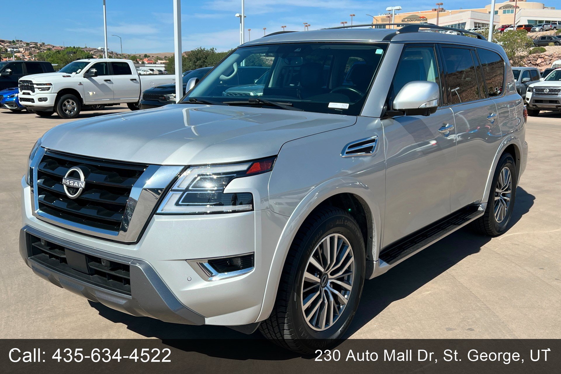 Used 2023 Brilliant Silver Metallic Nissan SL image 1