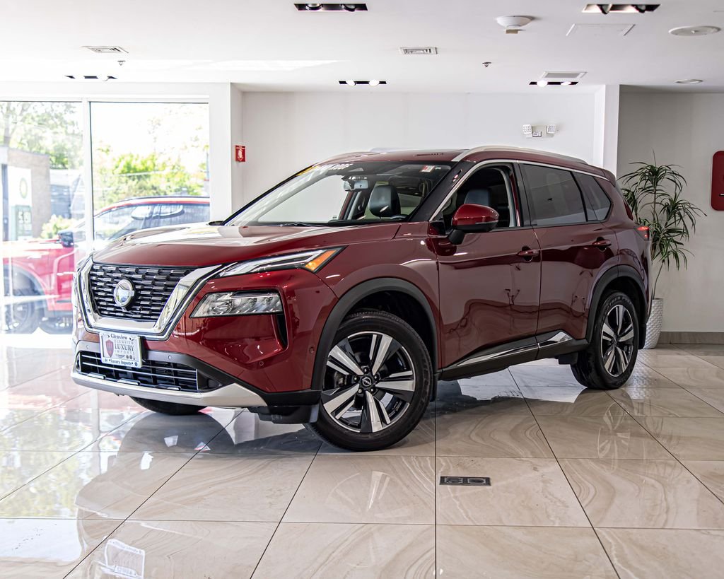 Used 2023 Red Nissan Platinum image 1