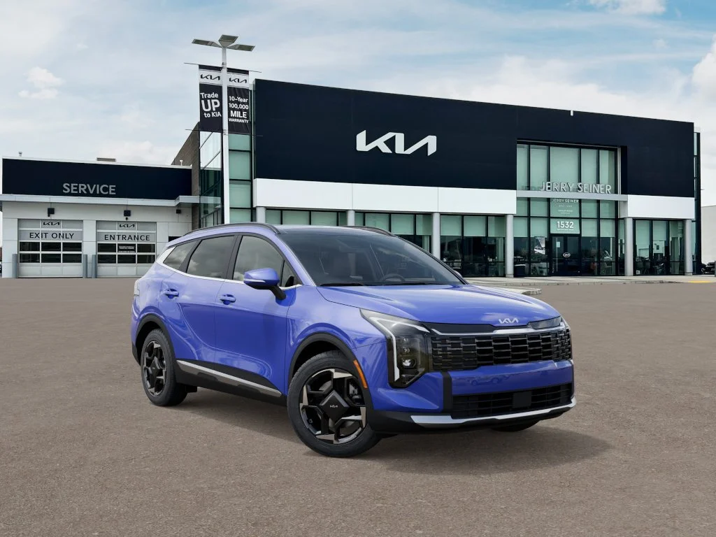 New 2027 Blue Kia EX image 8