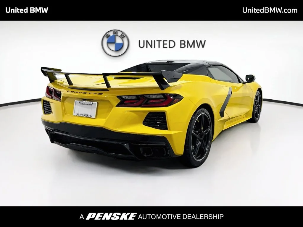 Used 2025 Competition Yellow Chevrolet Stingray image 5