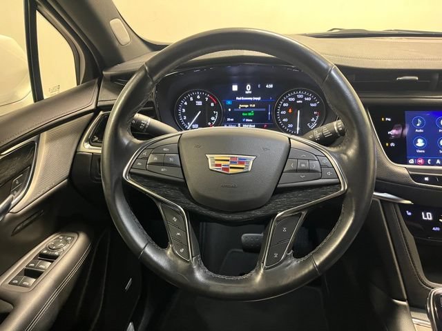 Used 2022 Crystal White Tricoat Cadillac Premium Luxury image 3