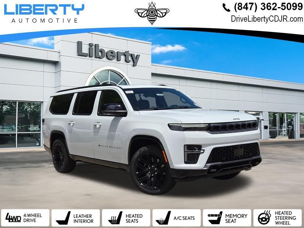 New 2026 Bright White Clear-Coat Exterior Paint Jeep Limited Reserve image 1