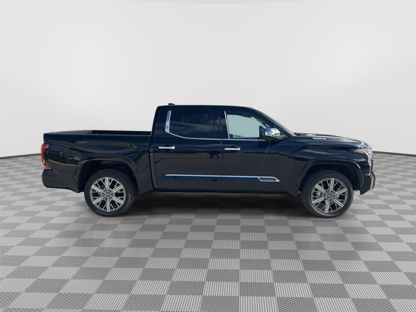 New 2026 Midnight Black Metallic Toyota Tundra Capstone image 4