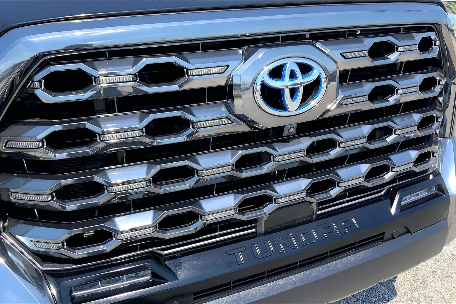 Used 2024 Midnight Black Metallic Toyota Platinum Hybrid image 29