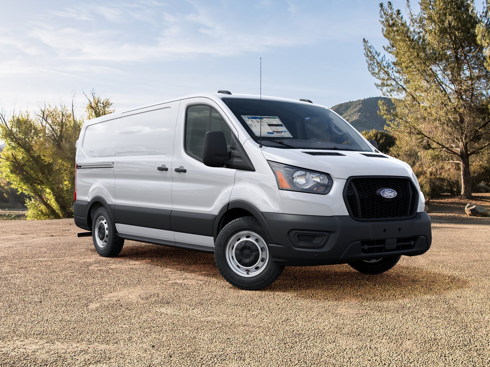 New 2027 Oxford White Ford Cargo Van image 32