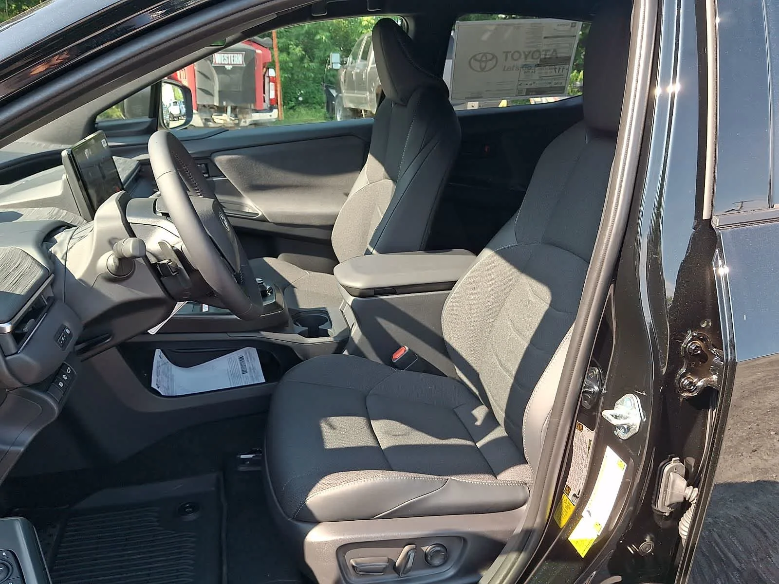 New 2026 Midnight Black Metallic Toyota  SE image 11