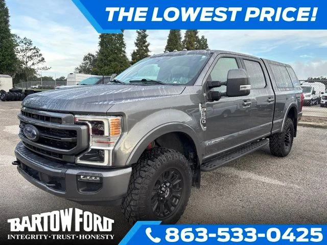 Used 2022 Gray Ford Lariat image 1