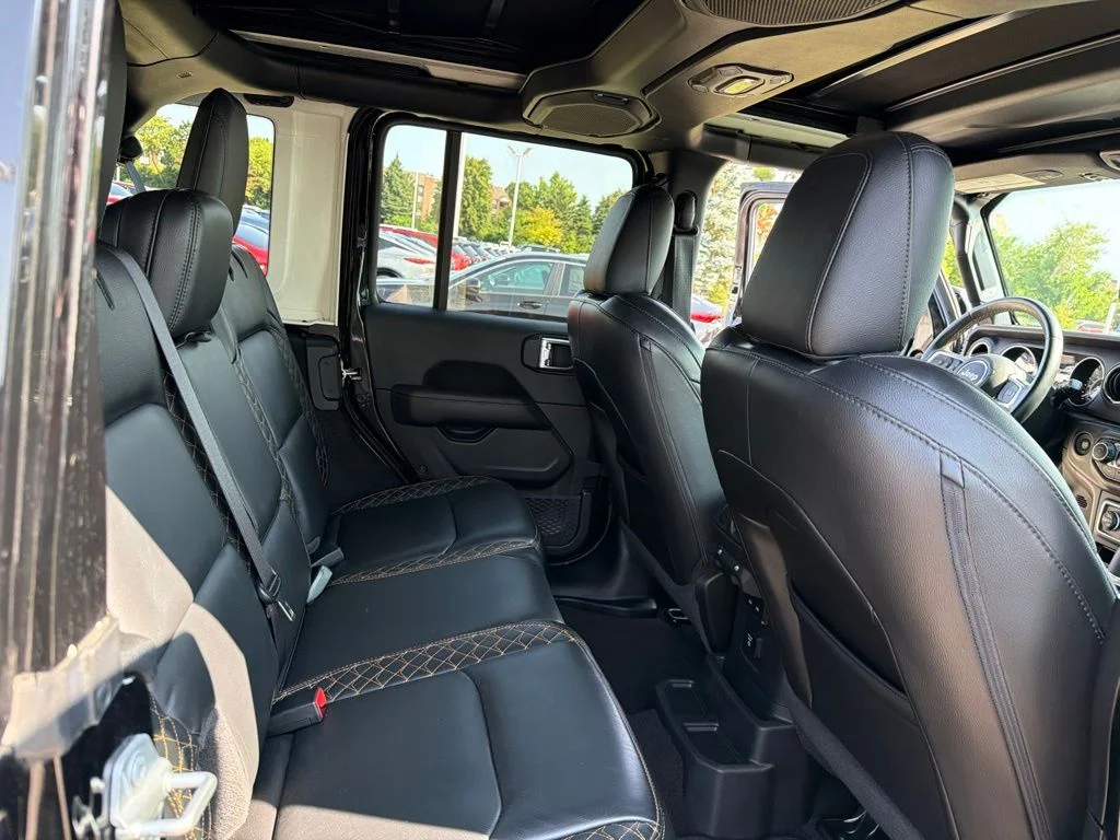 Used 2021 Black Jeep Unlimited Sahara High Altitude image 24