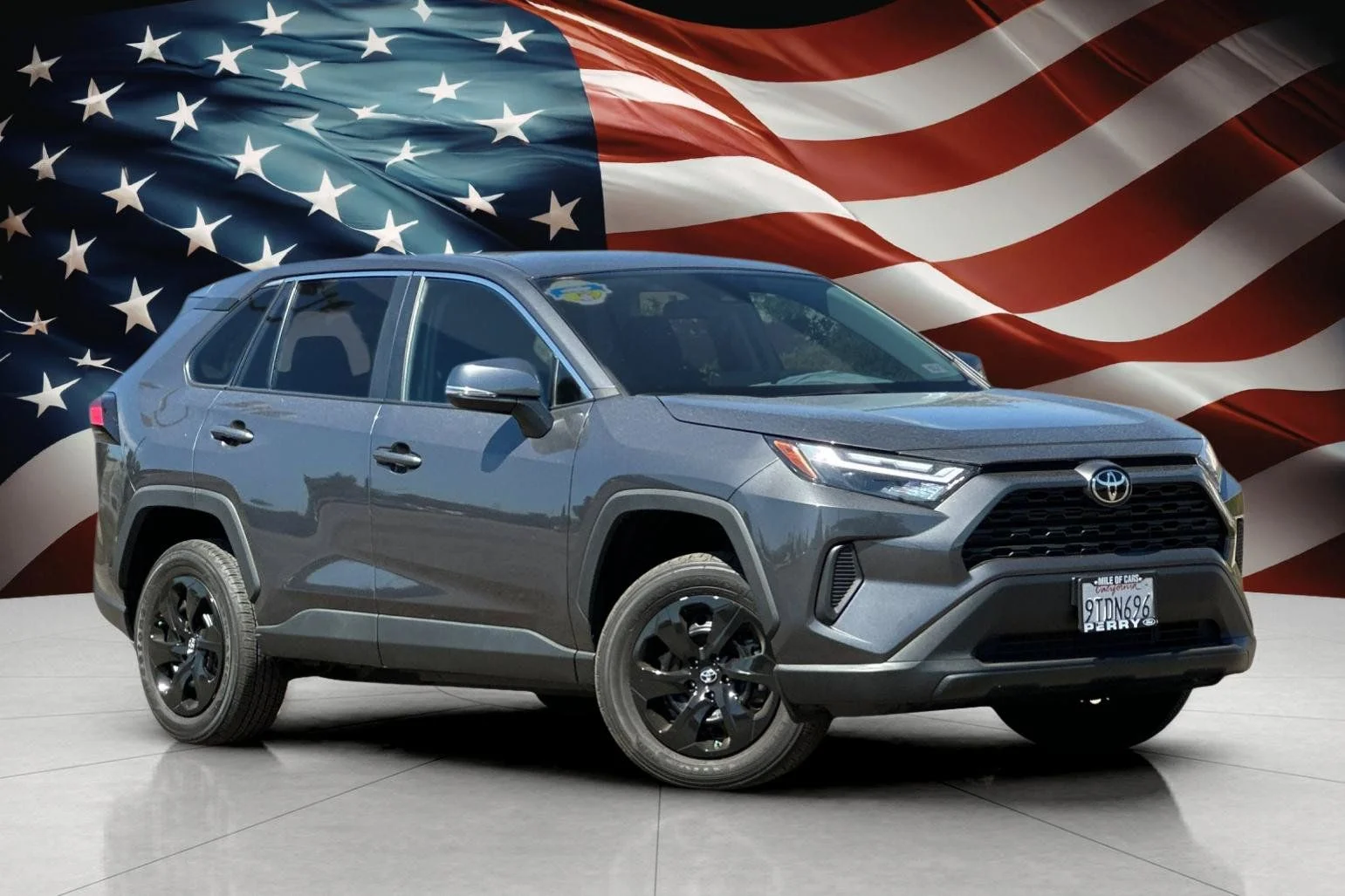 Used 2025 Magnetic Gray Metallic Toyota LE image 1