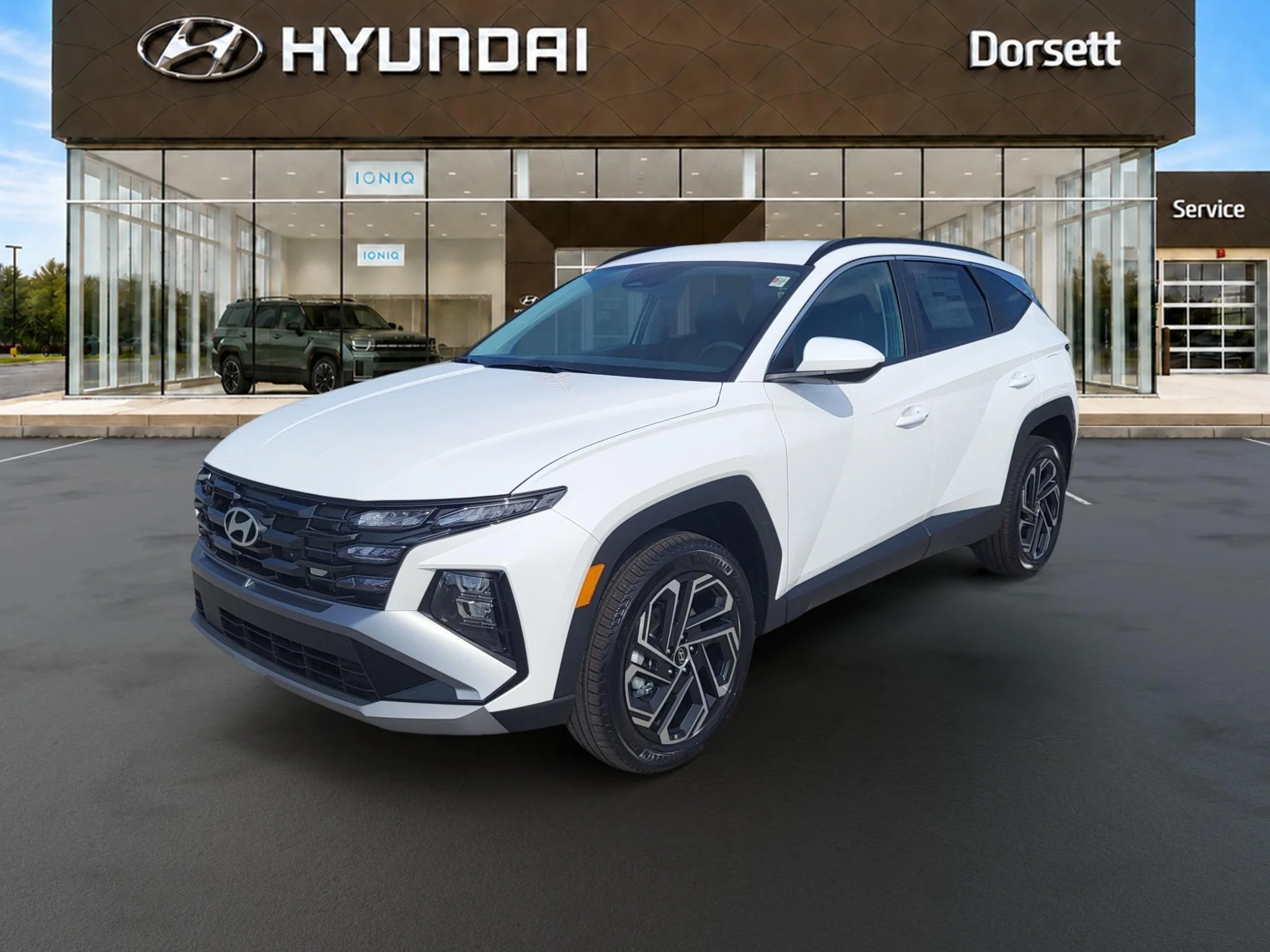 New 2026 Serenity White Pearl Hyundai SEL Plus image 1