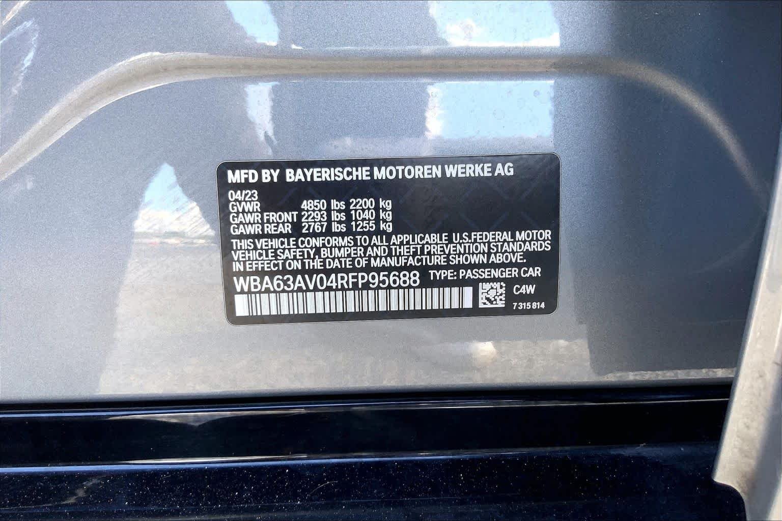 Used 2024 Skyscraper Gray Metallic BMW 430i image 36
