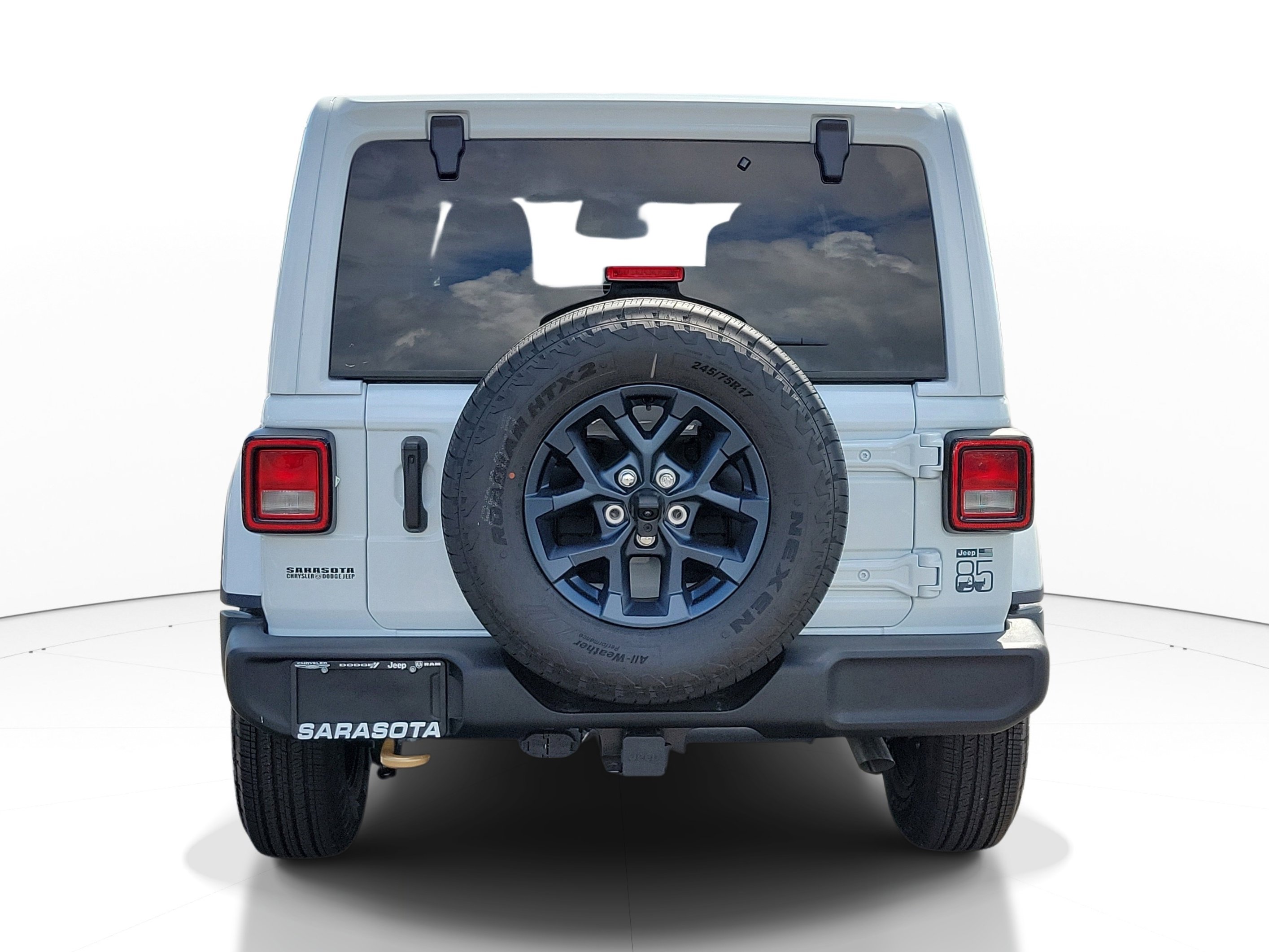 New 2026 Bright White Clear-Coat Exterior Paint Jeep 85th Anniversary image 5