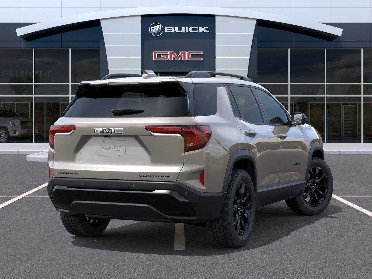 New 2027 Riverstone Metallic GMC Elevation image 4