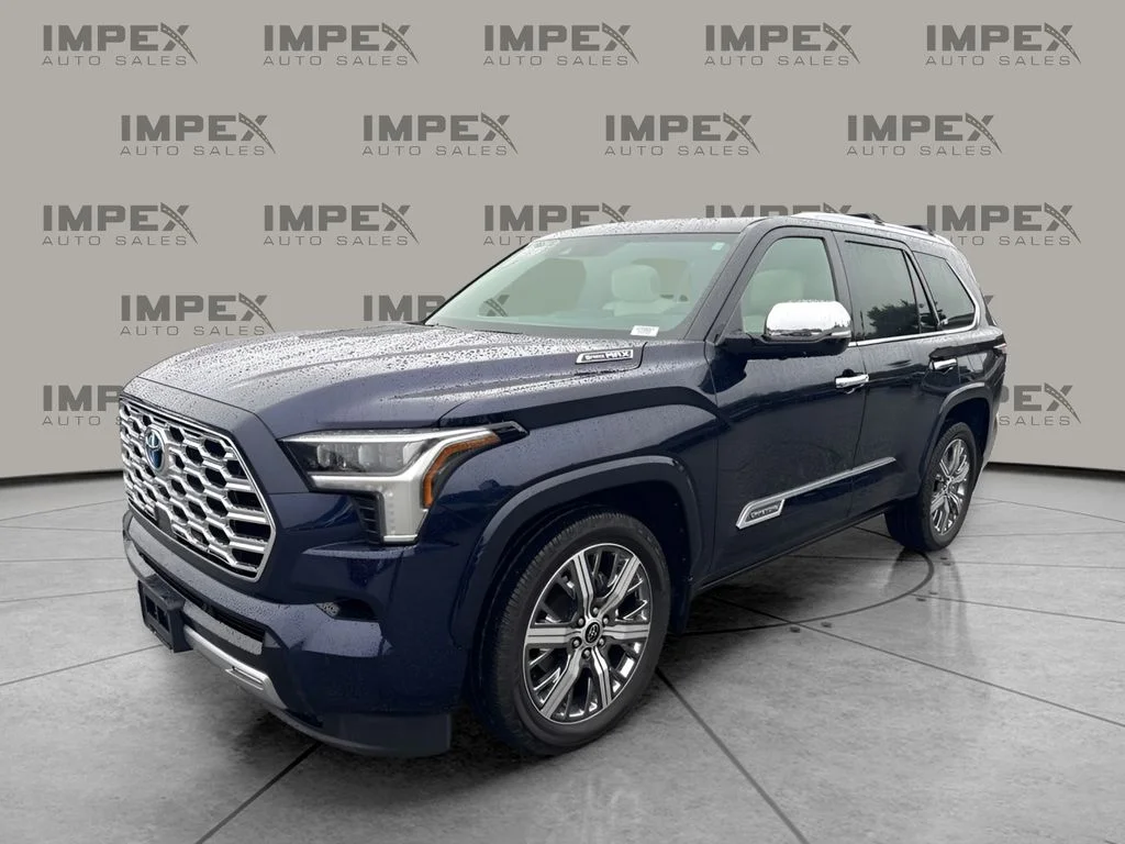 Used 2023 Blue Toyota Capstone image 1