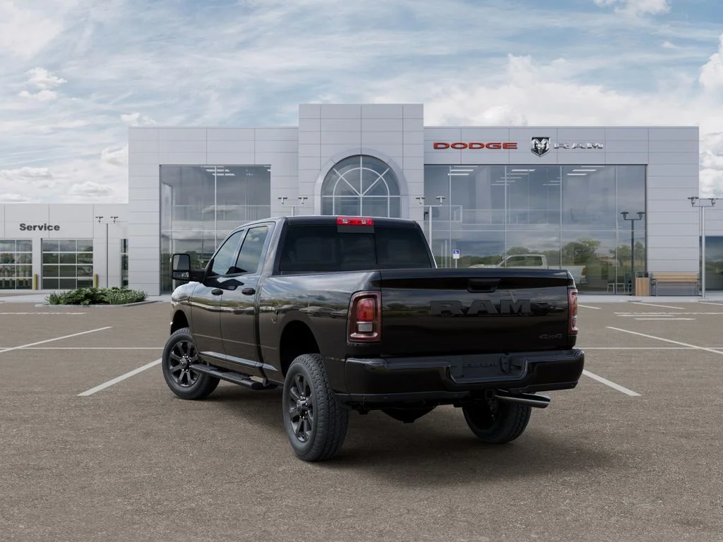 New 2026 Diamond Black Crystal Pearl-Coat Exterior Paint RAM Black Express image 3
