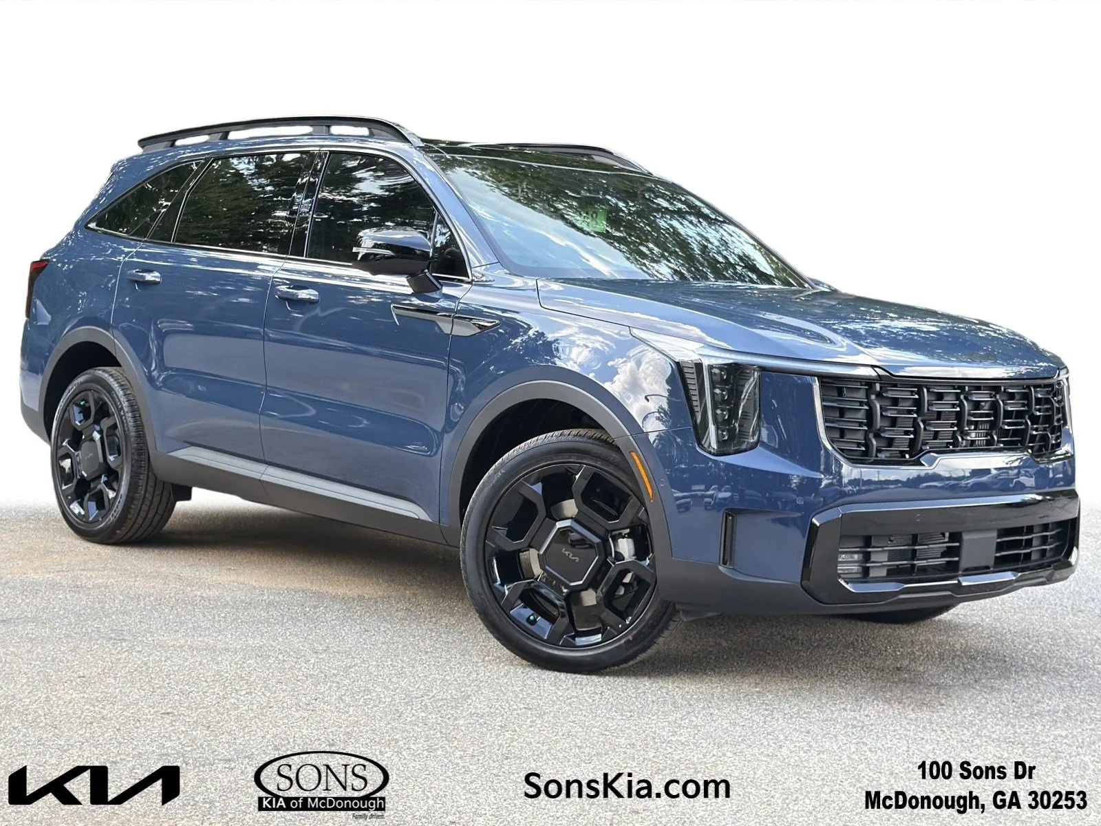 New 2026 Midnight Lake Blue Kia X-Line SX Prestige image 1