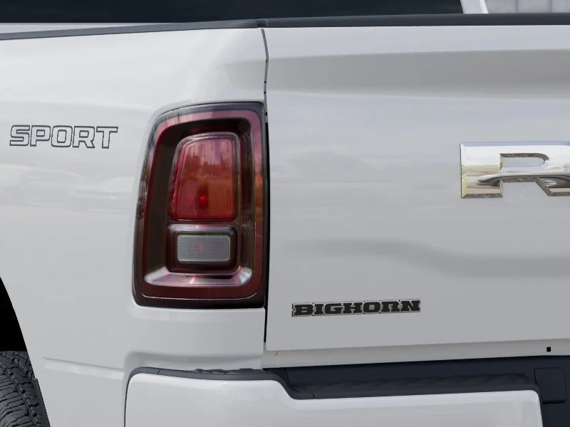 New 2027 Bright White Clear-Coat Exterior Paint RAM Big Horn image 9