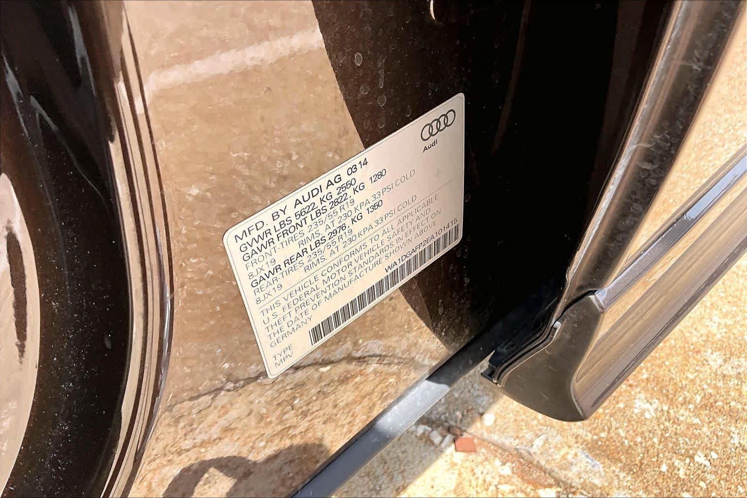 Used 2014 Teak Brown Metallic Audi Premium Plus image 35