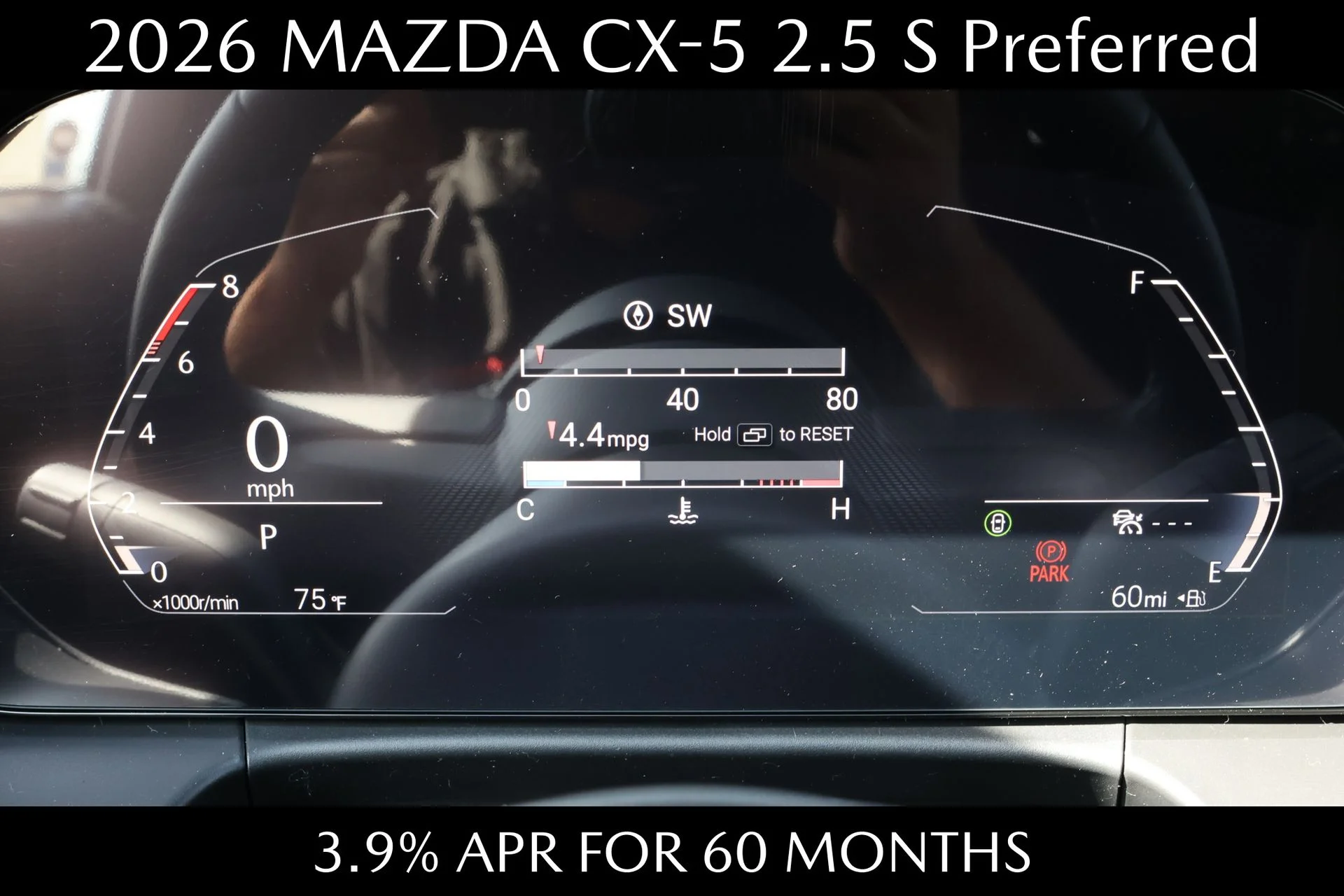 New 2026 Jet Black Mica Mazda 2.5 S Preferred AWD image 13