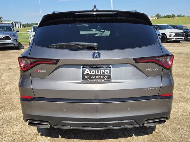 Certified Used 2025 Liquid Carbon Metallic Acura SH-AWD A-SPEC ADV image 5