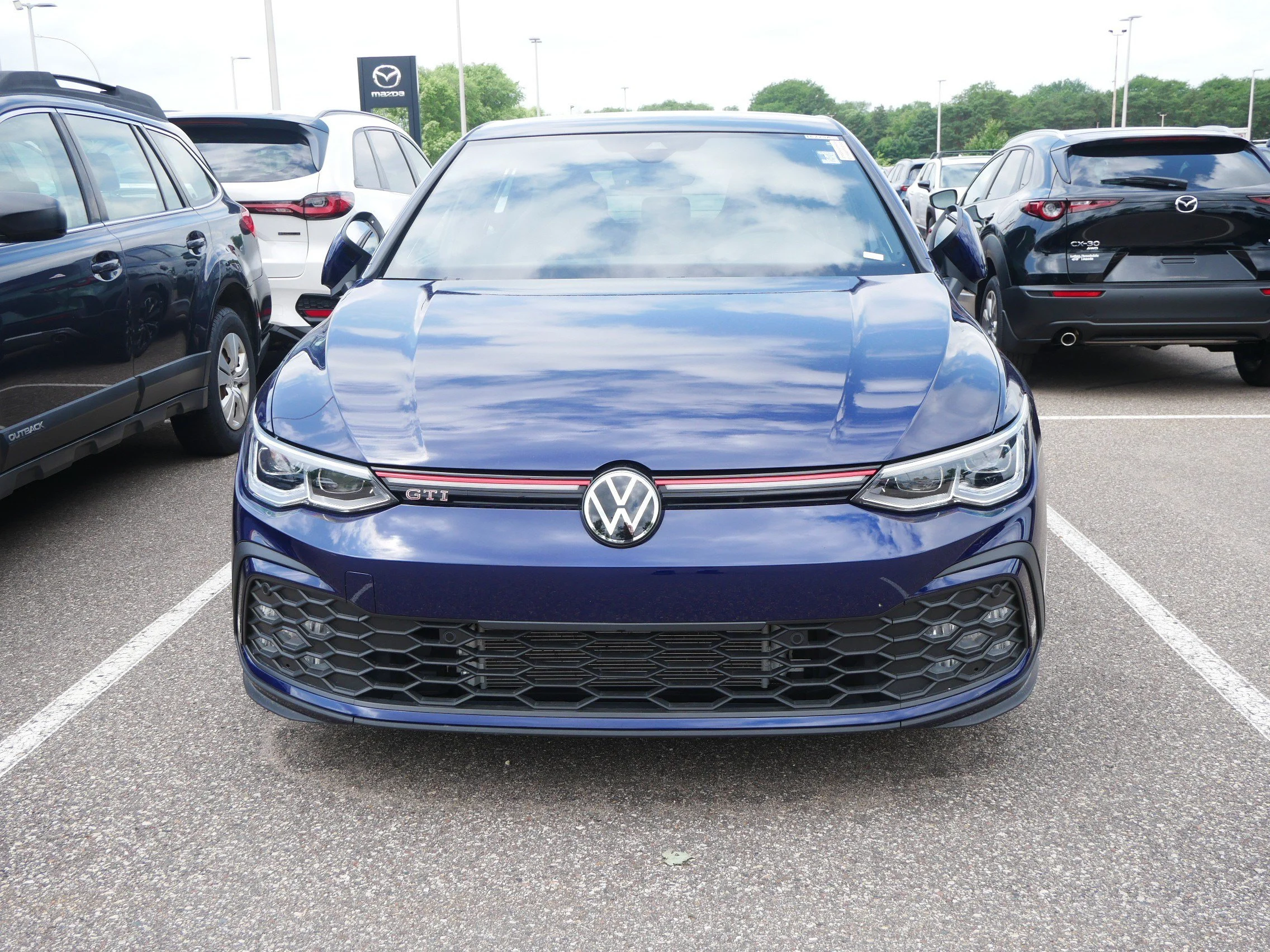 Used 2024 Volkswagen Golf GTI SE with VIN WVWRA7CD9RW147424 for sale in Brooklyn Center, Minnesota