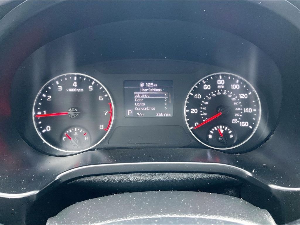Used 2023 Cherry Black Kia LX image 23