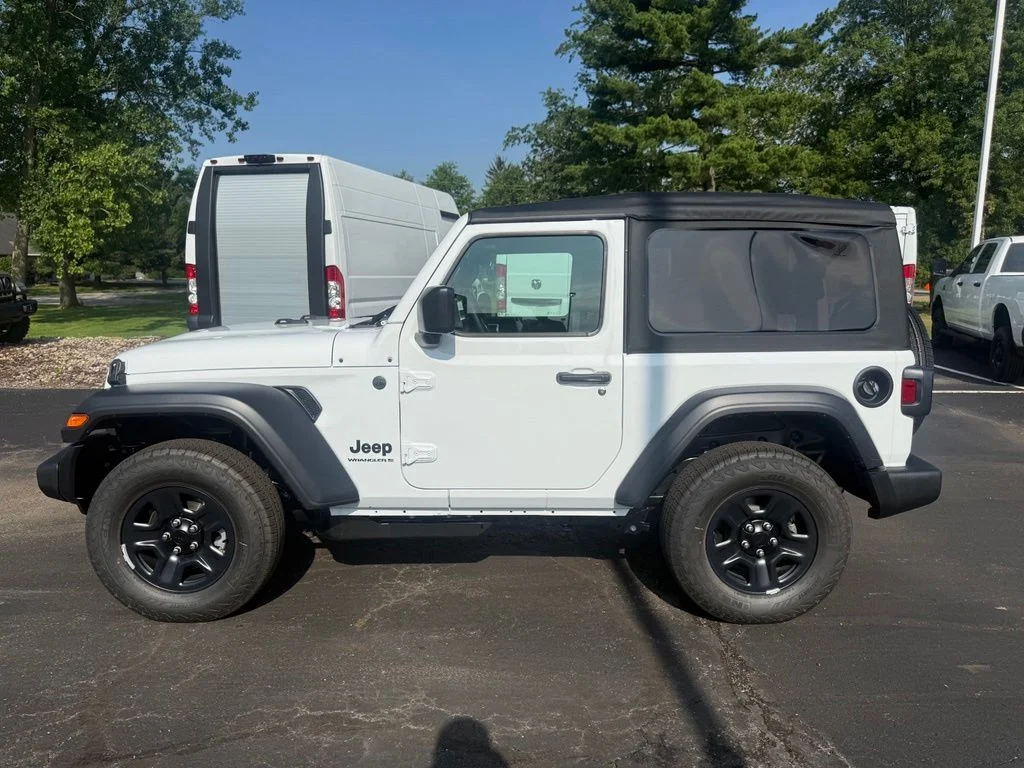 New 2026 Bright White Clear-Coat Exterior Paint Jeep Sport image 7
