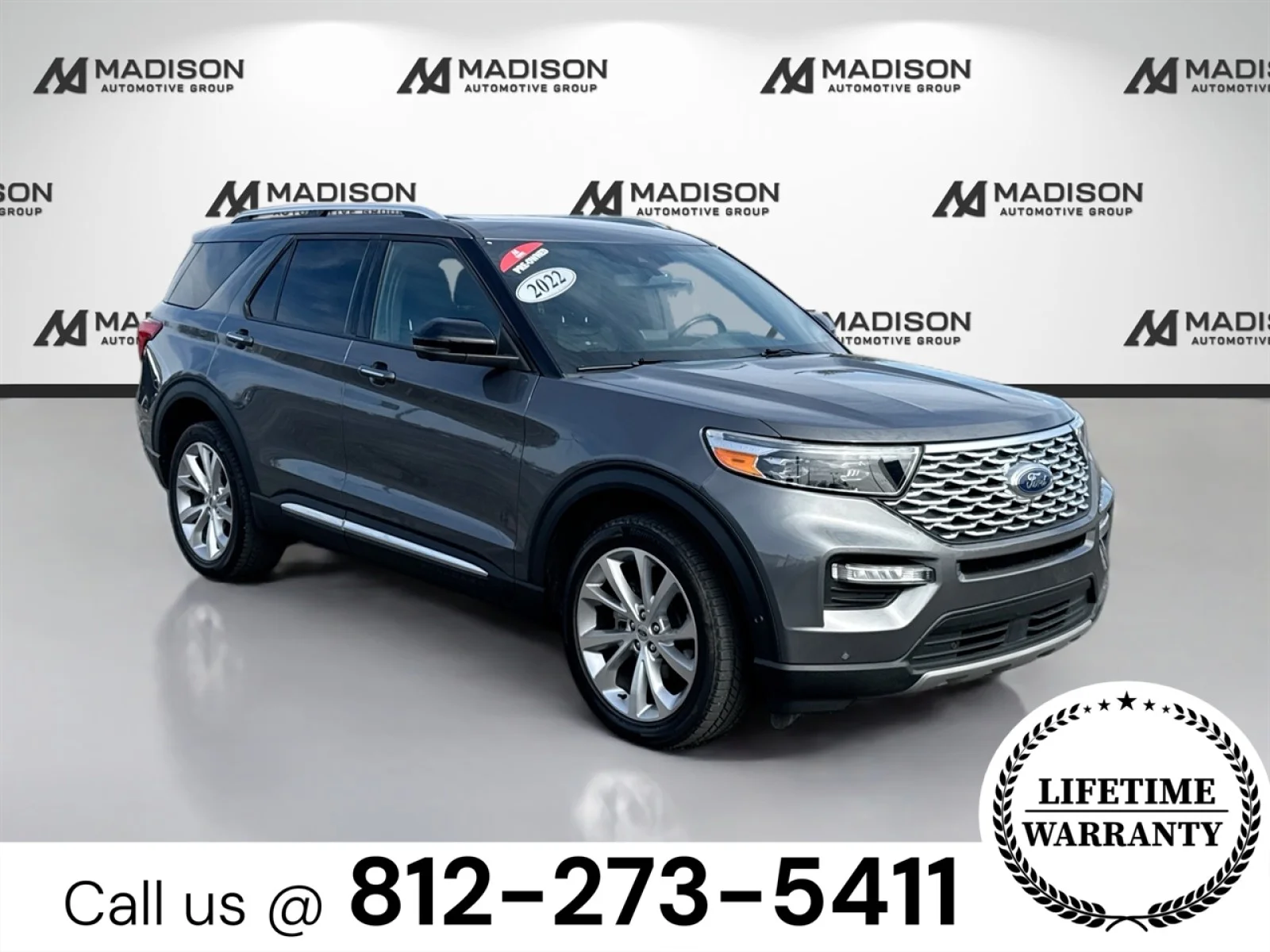 Used 2022 Gray Ford Platinum image 3