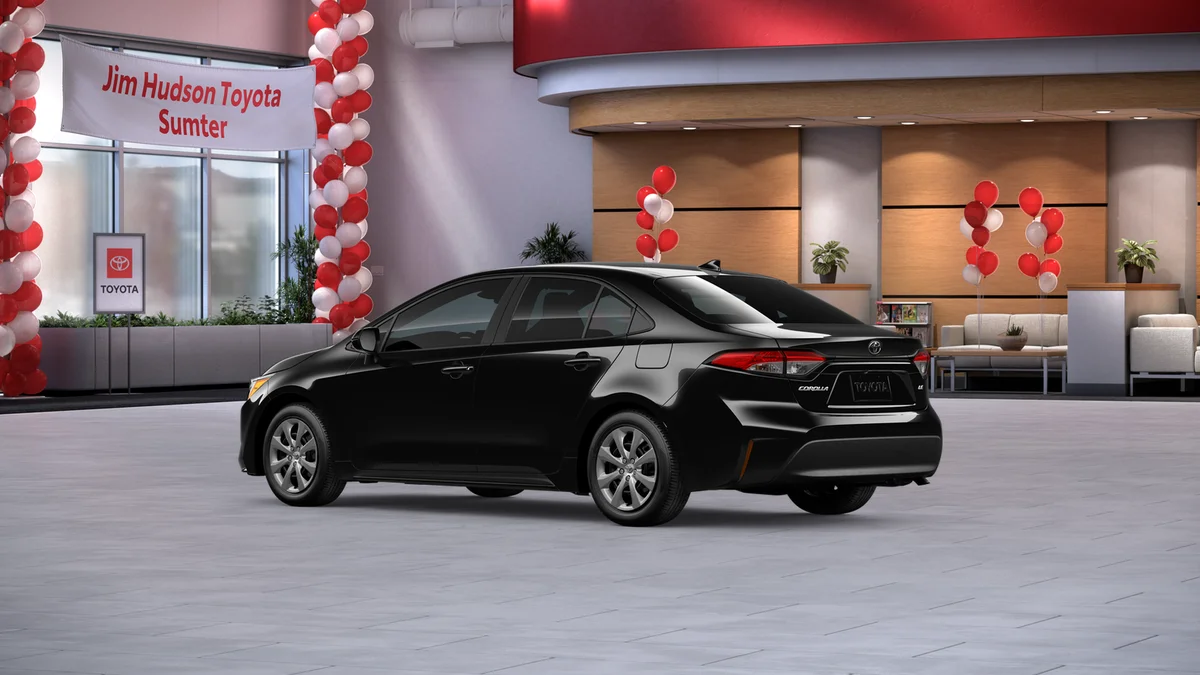 New 2026 Midnight Black Metallic Toyota LE image 28