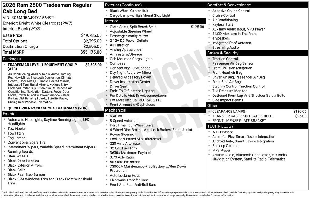 2026 RAM 2500 Tradesman - Photo 22