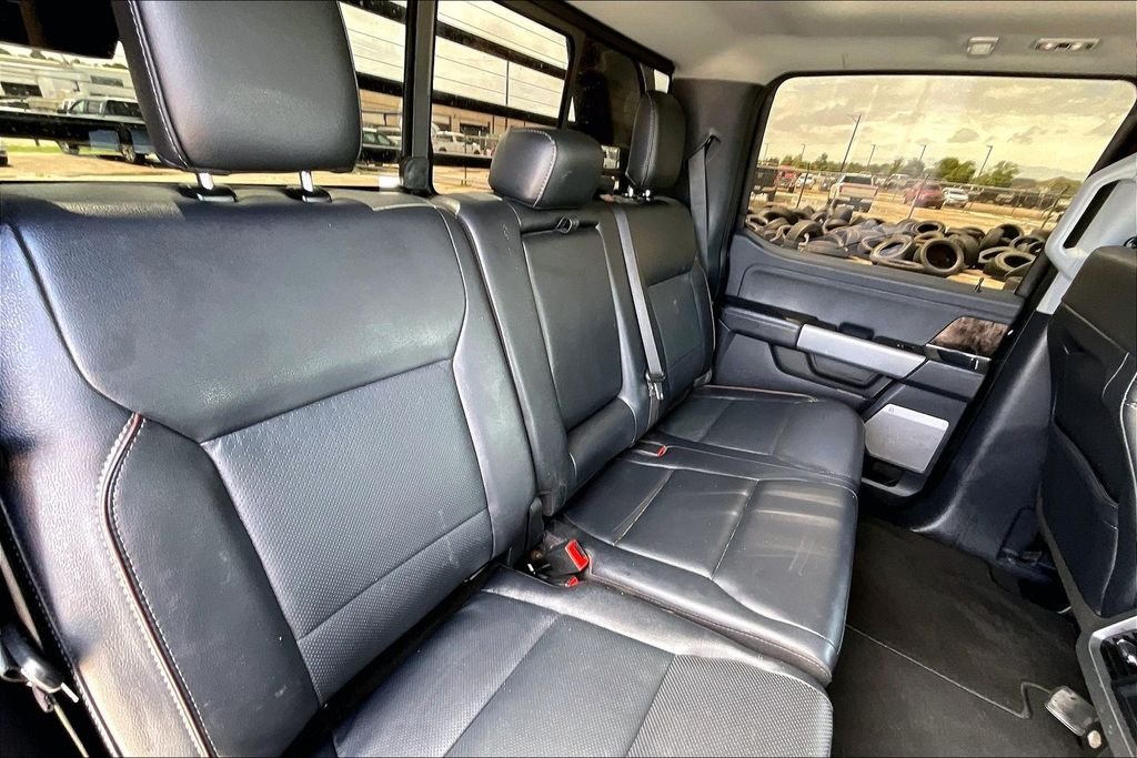 Used 2023 Agate Black Metallic Ford Lariat image 22