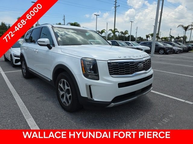 Used 2020 White Kia EX image 2