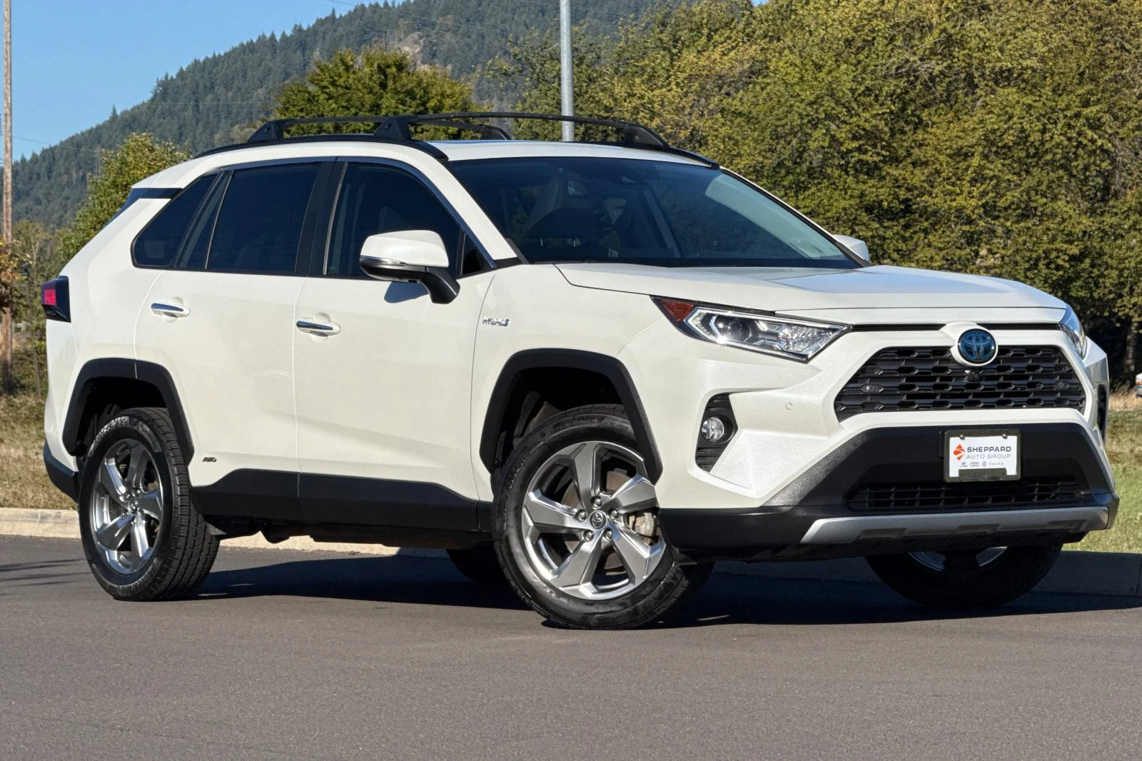 Used 2020 White Toyota Limited image 1