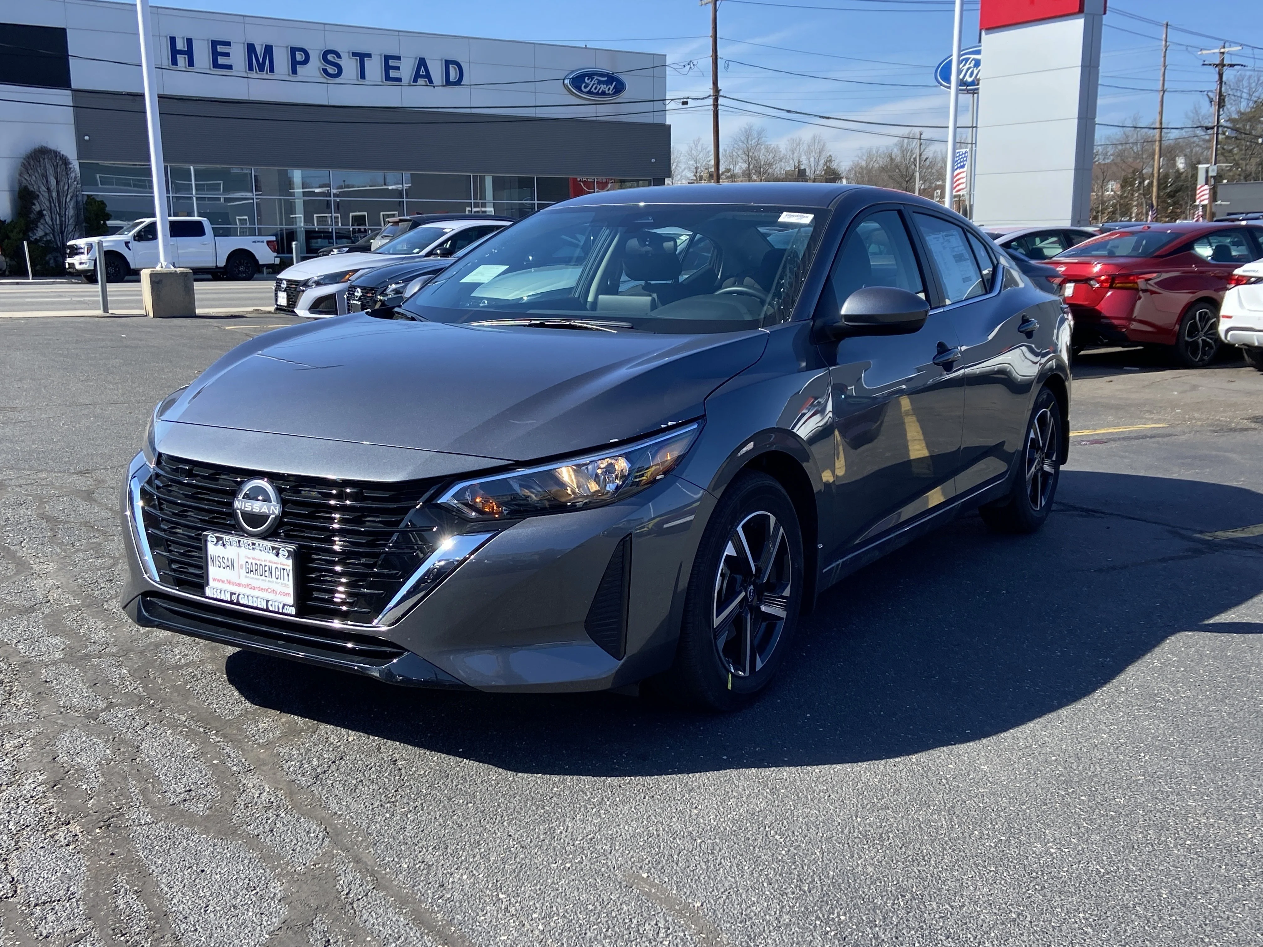 New 2025 Gun Metallic Nissan SV image 7