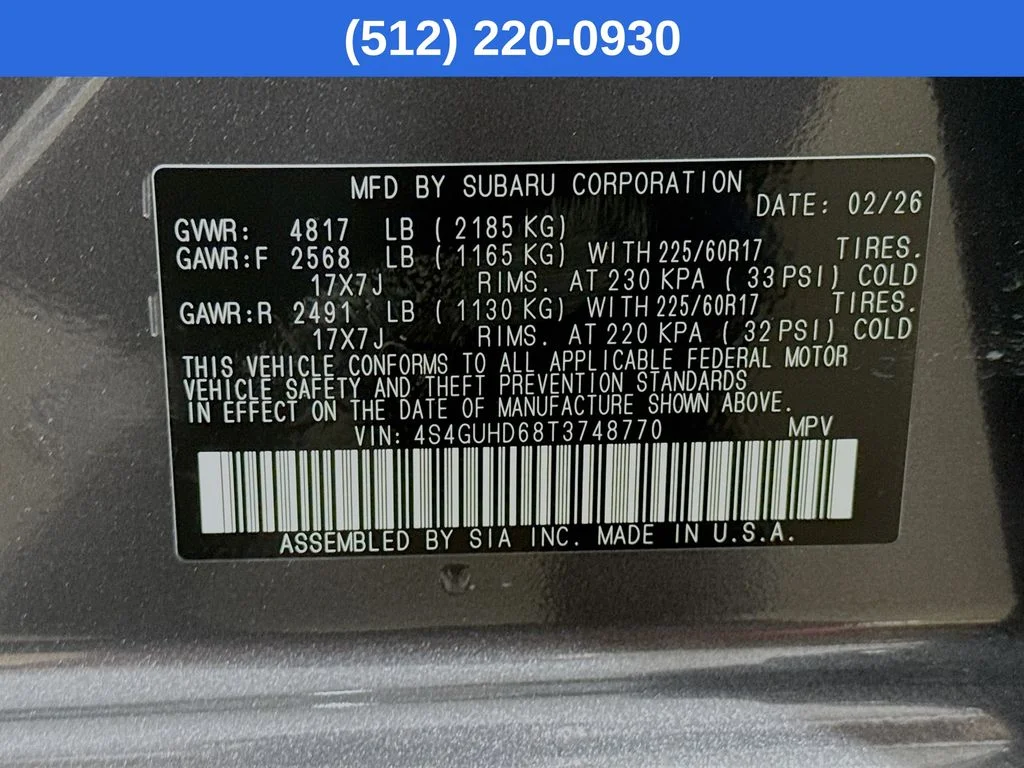 Certified Used 2026 Gray Subaru Premium image 41
