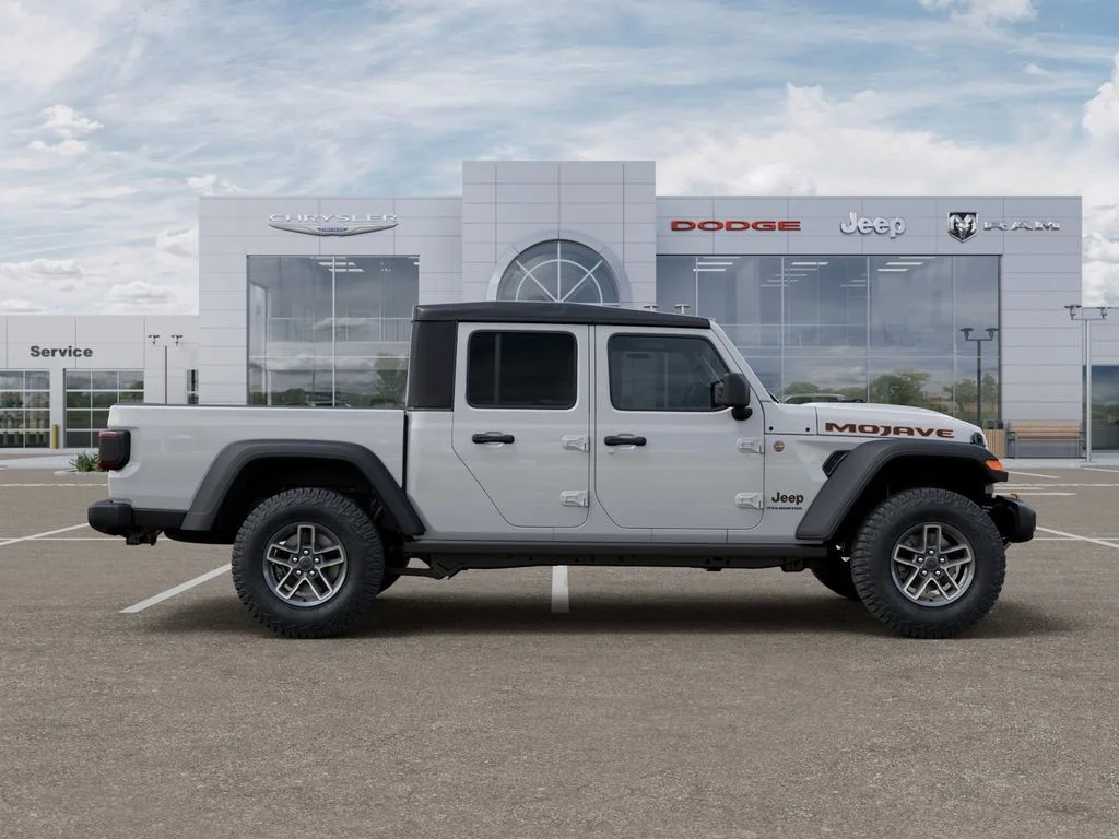 New 2026 Bright White Clear-Coat Exterior Paint Jeep Mojave image 21