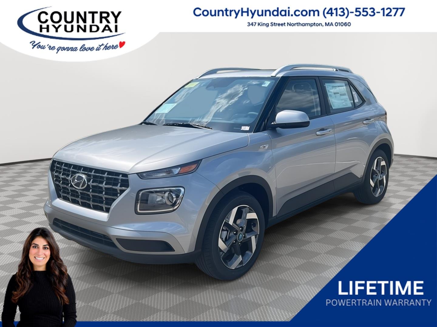New 2026 Shimmering Silver Hyundai SEL image 1