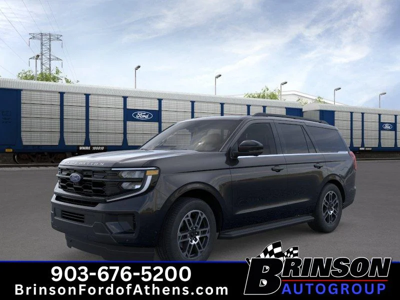New 2026 Agate Black Metallic Ford Active image 1