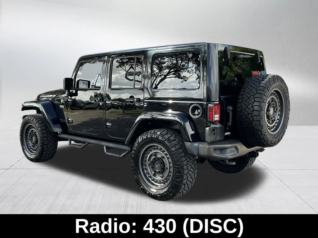 Certified Used 2017 Black Jeep Unlimited Sahara image 8