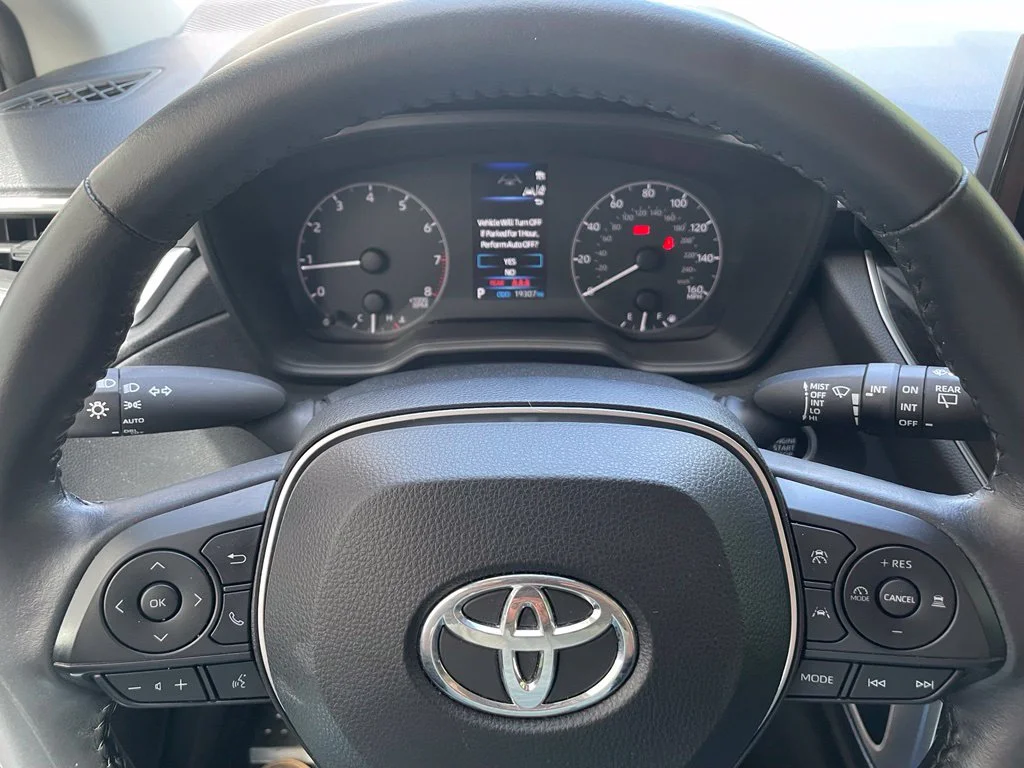 Used 2023 Barcelona Red Metallic Toyota LE image 15