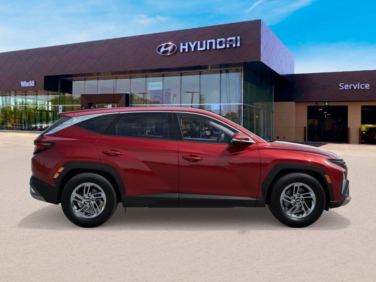 New 2026 Ultimate Red Hyundai SE FWD image 7